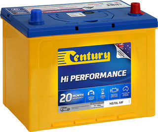 Century Hi Performance Battery 650CCA 75AH Left