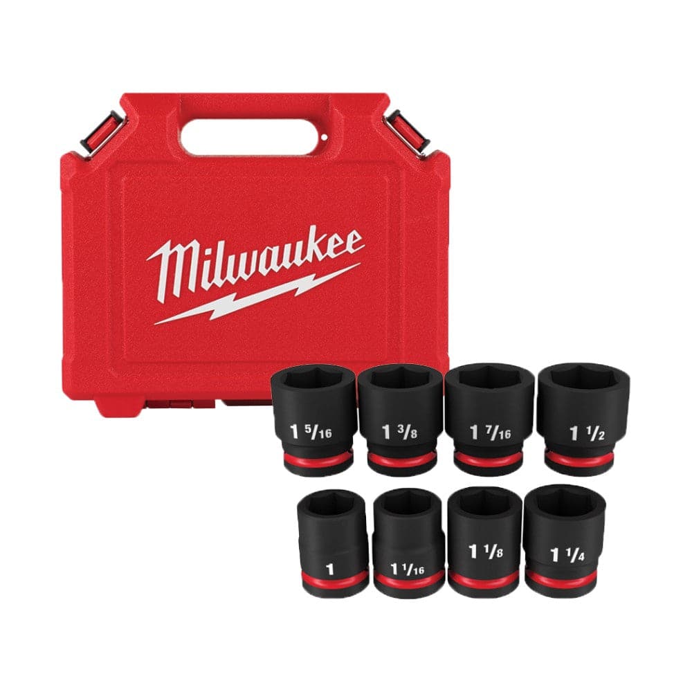 Milwaukee 8 Piece 6 Point SAE 3/4