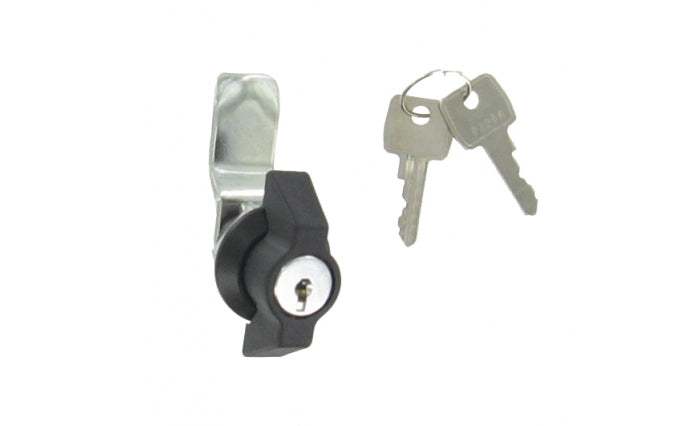 Quarter Turn Barrel Lock
Key Locking