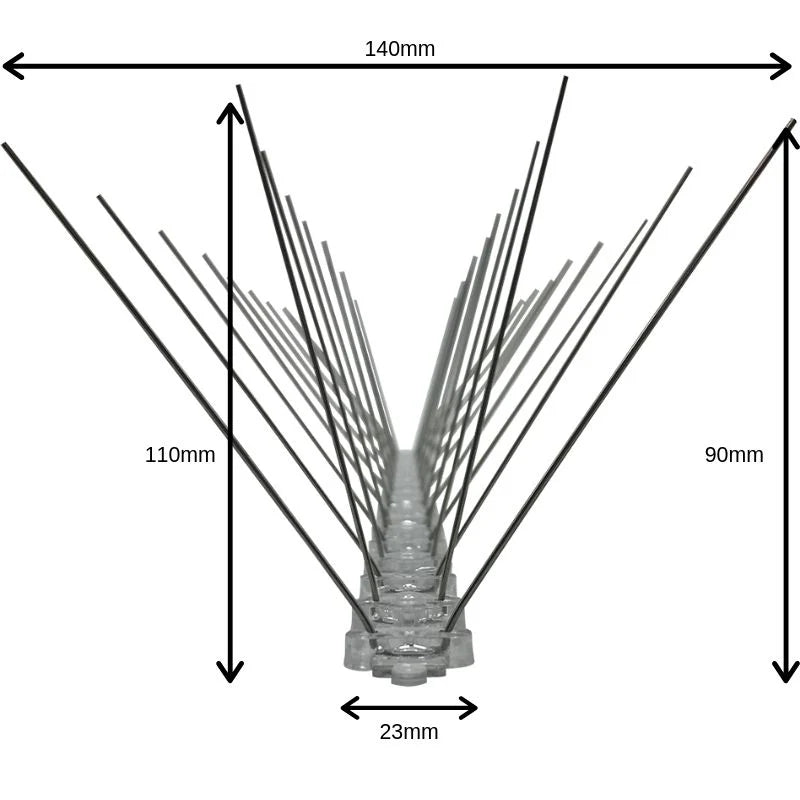 Anti Bird Spikes Wide