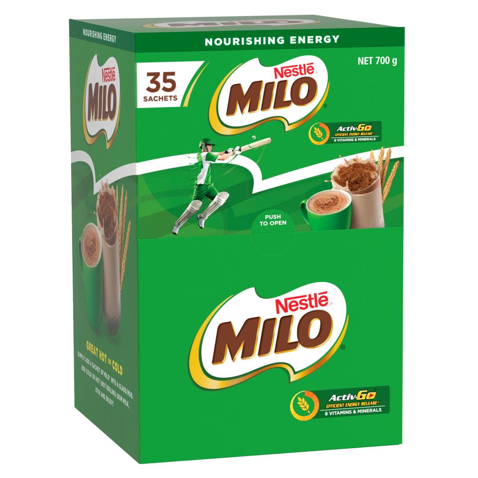 Nestle Milo Sachet Display Pack 35 x 20g Serves