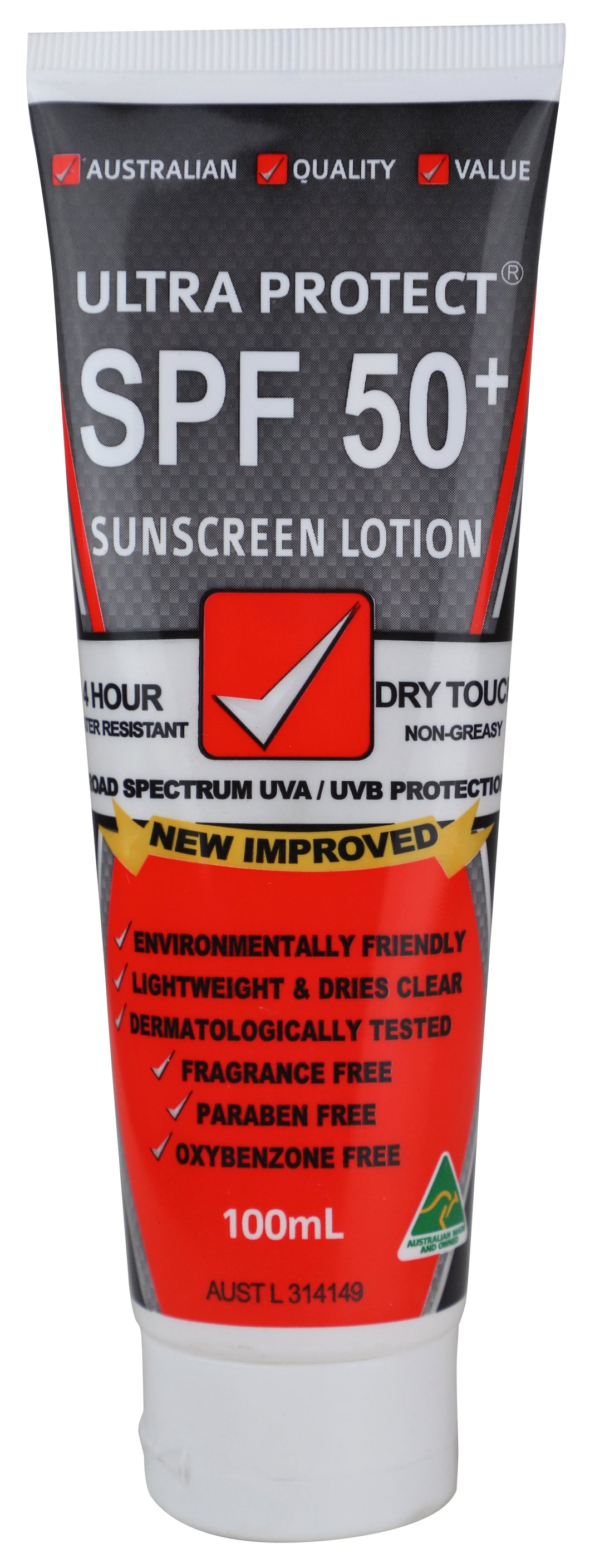 SPF 50+ Sunscreen Lotion 100ml Tube