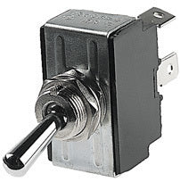 Toggle Switch Off/On Chrome Plated 12-24V