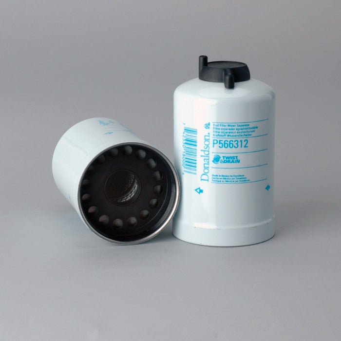 P566312 Fuel Filter Water Separator Spin-On Twist & Drain