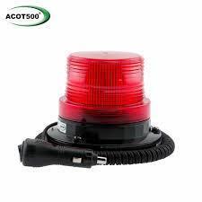 Beacon Small 6 LED 12-24V Magnetic Base Red