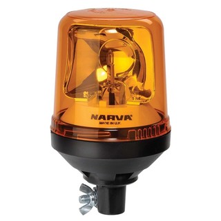 Beacon Hi Optics Revolving Lamp 12/24V Pole Mount Amber