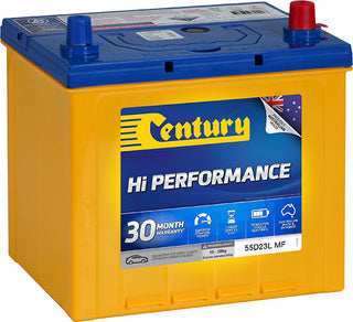 Century Hi Performance Battery 540CCA 60AH Left