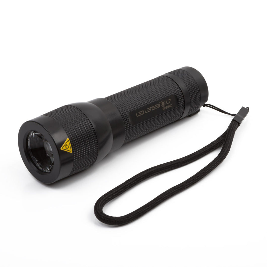 L7 Black Battery Operated Torch