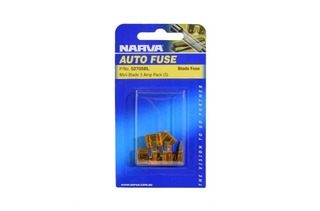 Mini Blade Fuses 5A Orange Pack 5