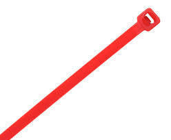 Cable Ties 4.8mm x 200mm Pack 100 Red