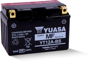 Yuasa Motorcycle Battery 175CCA 1AH