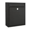 Sandleford Black Napoli Wall Mount Letterbox