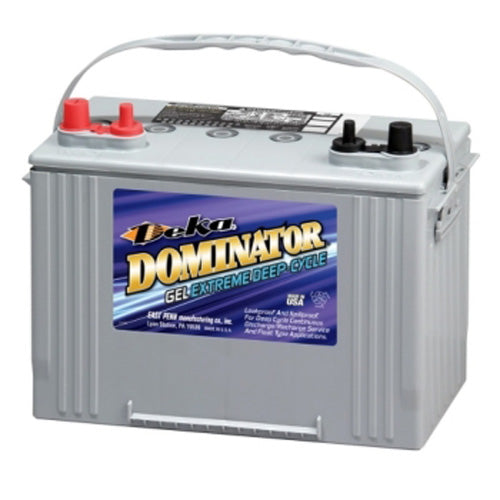 Deka 12V 505CCA 88Ah Dominator Gel Deep Cycle Battery Deka 8G27M 12V 505CCA 88Ah Dominator Gel Deep Cycle Battery