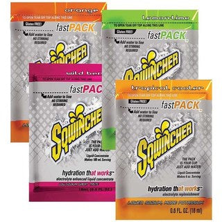 Sqwincher Fast Pack 180ml Pack 10