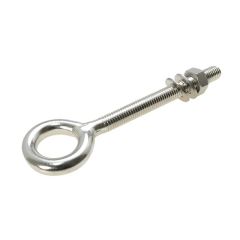 M6 x 40mm Metric Coarse Stainless A2-70 G304 Eye Bolt Nut Washer