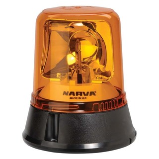 Beacon Optimax Rotating Lamp 12/24V Flange Base Amber