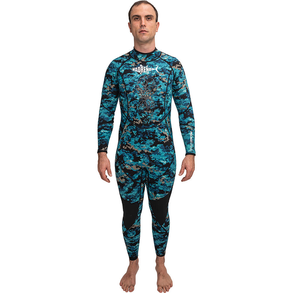 Adreno Pelagi-Skin Steamer Wetsuit 3mm Blue