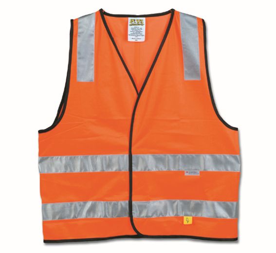 Reflective Safety Vest Orange XXL