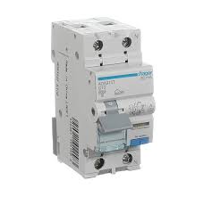 HAGER ADA910T ADA-SERIES C-CURVE 1P+N POLE TYPE A COMBINATION RCD/MCB, 10A, 6KA, 240VAC