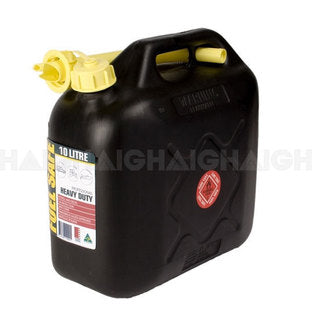 Jerry Can Plastic Black 10L