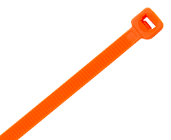 Cable Ties 4.8mm x 200mm Pack 100 Orange