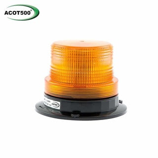 Beacon Small 6 LED 12-24V Flange Base Amber