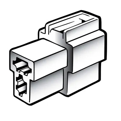 2 Way Female Quick Connector Housing