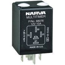 Multi-Timer Adjustable Relay 5-Pin 10A 12V