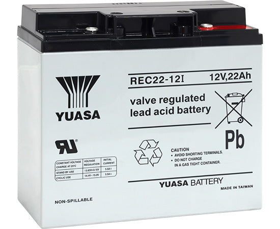 Yuasa Deep Cycle REC 12V 22Ah Battery