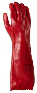 Maxisafe Red PVC Gauntlet - 45cm