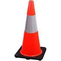 Traffic Cone 450mm With 100mm Reflective Band