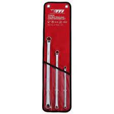 TTI 3 Piece Double Ring End Metric Long Spanner Set