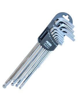 Magnetic Ball Drive Hex Key Set Metric 13 Piece