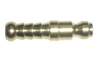 Airline Nipple Brass Barb 06