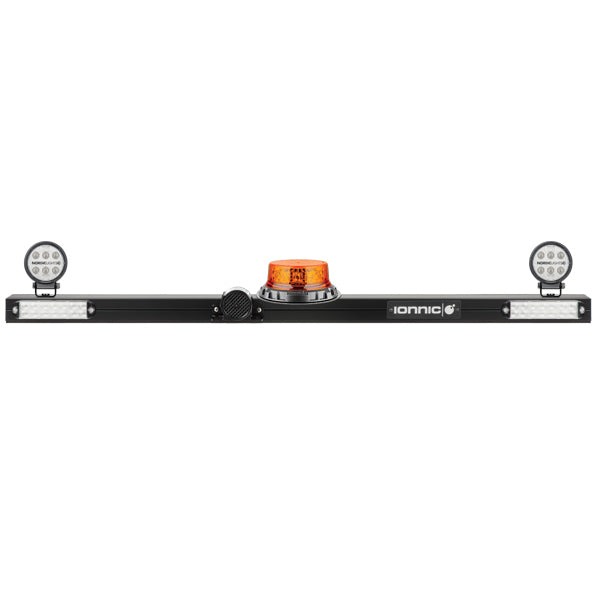 Minebar LED Beacon 1275mm Tonal Alarm with Worklights Forward Facing Turn Signals