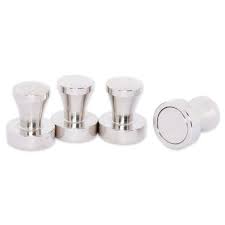 Stainless Steel Push Pin Neodymium Magnets 5 pack 12mm Diameter
