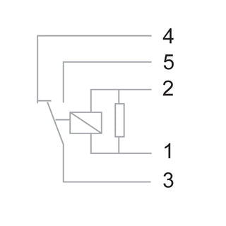 Micro Relay Change-Over 5-Pin 25/10A 12V