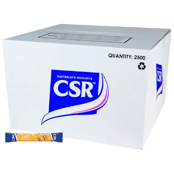 CSR Raw Sugar Stick 3g 2500 pack