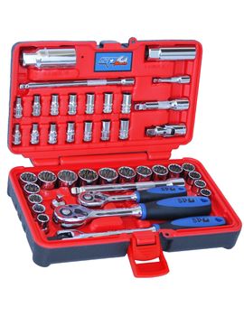 Socket Set 42pc in case 1/4