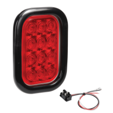 Model 45 LED Rear Stop/Tail Lamp Red 
9-33V