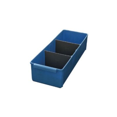 400 Series Parts Tray 400L x 146W x 100H - 2 Dividers
