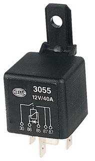 Relay With Diode Normally Open 5-Pin 40A 12V