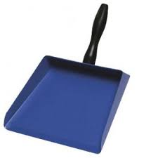 Dustpan Metal with moulded plastic Handle