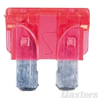 Roadpower Standard Blade Fuse 10A Red Pack 10