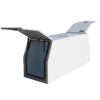 White Steel Ute Canopy 1770 x 800x 850mm