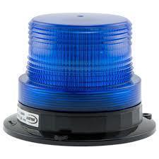 Beacon Small 6 LED 12-24V Flange Base Blue