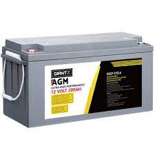 Giantz 200Ah Deep Cycle Battery 12V AGM Marine Sealed