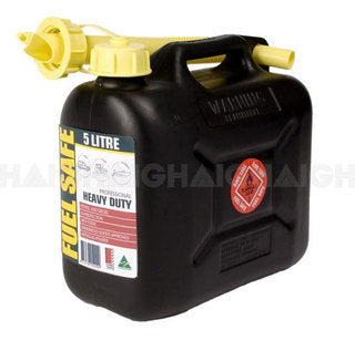 Jerry Can Plastic Black 5L