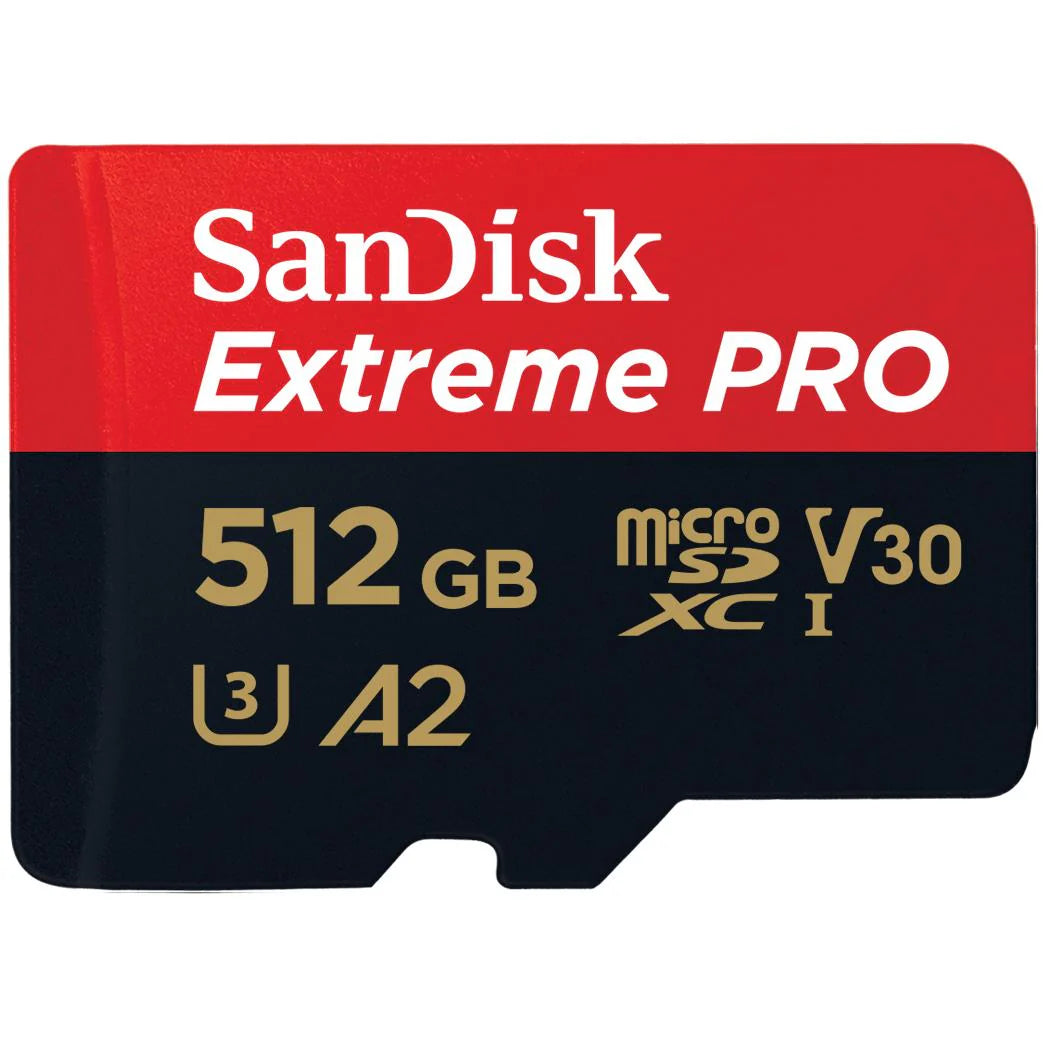 SanDisk Extreme Pro microSDXC Memory Card 512GB