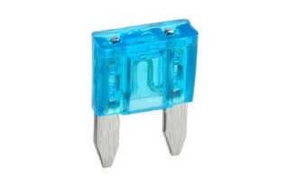 Mini Blade Fuses 15A Blue Pack 5
